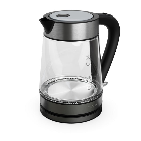 Tesla Kettle, Capacity 1.7L, Glass Inox